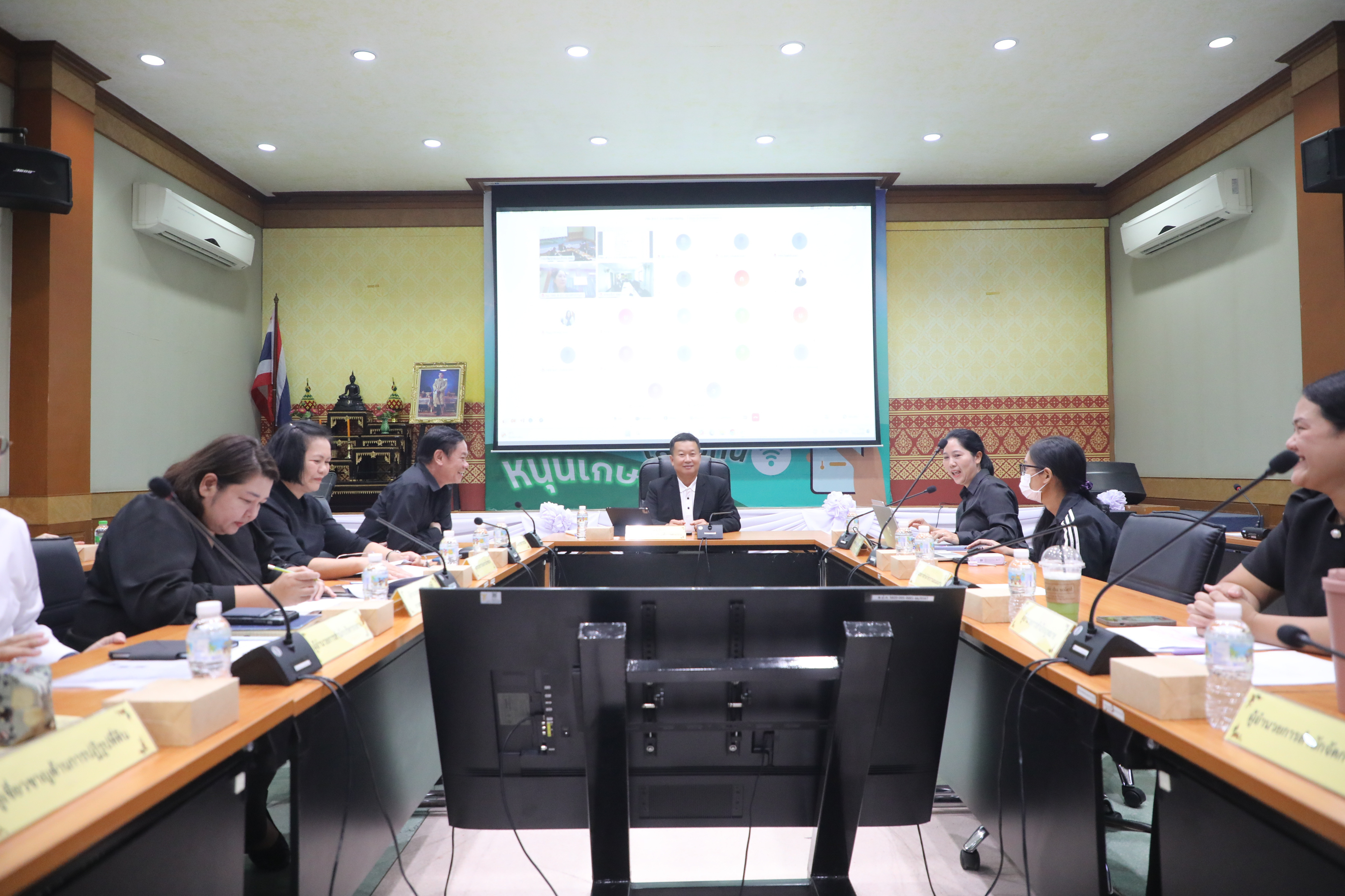 title - ส.ป.ก. ประชุมคณะทำงานกำหนดตัวชี้วัด กำกับและติดตามผลการถ่ายทอดตัวชี้วัดระดับองค์กรสู่ระดับหน่วยงาน (Cascading) ของสำนักงานการปฏิรูปที่ดินเพื่อเกษตรกรรม ครั้งที่ 1/2569